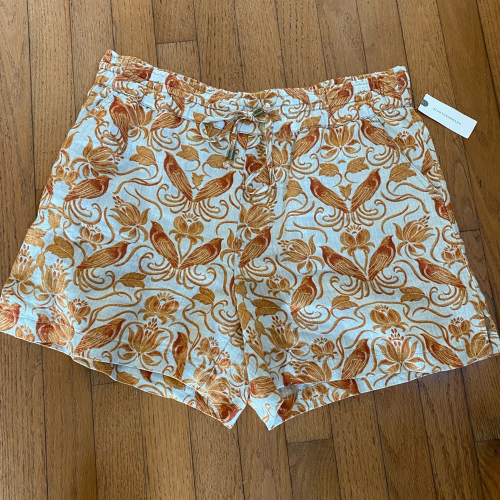Anthropology shorts with tag attached!